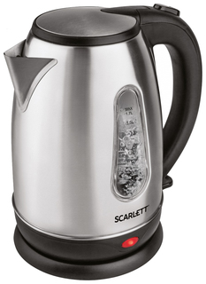Чайник электрический Scarlett SC-EK21S69 Black/Silver