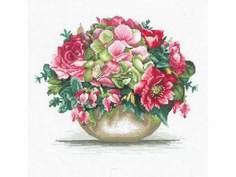 Набор для вышивания Сделай своими руками Нежный букет