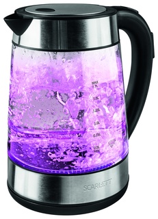 Чайник электрический Scarlett SC-EK27G41 Black/Silver