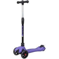 Самокат-кикборд Novatrack RainBow Pro складной фиолетовый