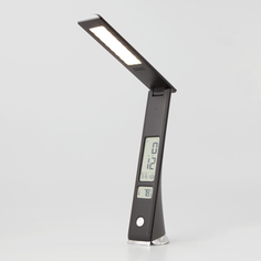 Светодиодная настольная лампа с часами Elektrostandard 80504/1 черный