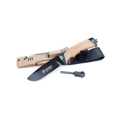 Туристический нож Ganzo G8012-DY бежевый