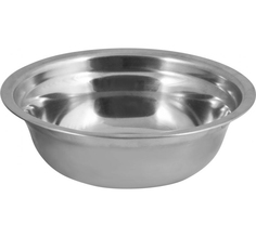 Миска из нержавеющей стали с расширенными краями BOWL-15, р-р 15 x 4.5см, зерк полир Mallony