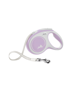 Поводок-рулетка Flexi New Comfort tape M 5m 25kg rose