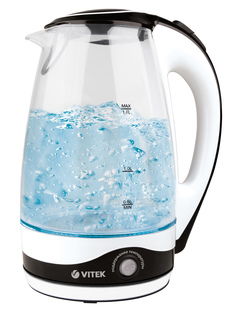 Чайник электрический Vitek VT-7027 BW White/Black