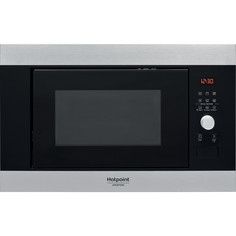 Встраиваемая микроволновая печь Hotpoint-Ariston MF25GIXHA Black/Silver