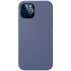 Чехол Deppa Liquid Silicone Pro для iPhone 12 Pro/12 серо-лаванд.