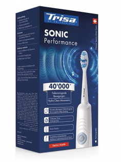 Зубная щетка электрическая Trisa Sonic Performance 679194 White