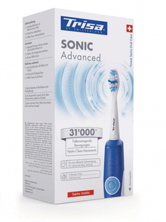Зубная щетка электрическая Trisa Sonic Advanced 679186 Blue