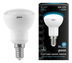 Лампочка Gauss LED Reflector R50 6 Вт Светодиодная