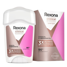 Антиперспирант-дезодорант Rexona Clinical Protection Сухость и Уверенность 45мл