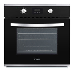 Духовой шкаф Hyundai HEO 6647 IX Black/Silver