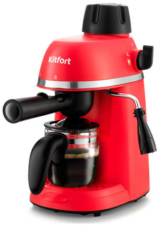 Кофеварка рожковая Kitfort КТ-760-1 Red/Black