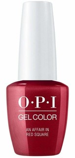 Гель-лак для ногтей OPI Iconic GelColor An Affair in Red Square 15 мл