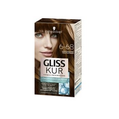 Стойкая краска для волос Gliss Kur Уход & Увлажнение, 6-68 142,5 мл