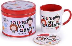 Подарочный набор Friends: Chibi "Youre My Lobster" (кружка/подставка под напитки/банка) Pyramid