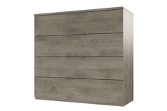 Комод Hoff 110х102,6х44 см, серый