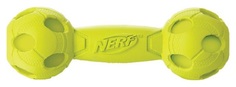 Жевательная игрушка для собак NERF Гантель пищащая, длина 17.5 см