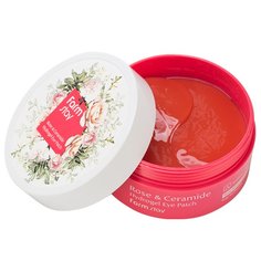 Гидрогелевые патчи для области вокруг глаз FarmStay Ceramide & Rose 60 шт