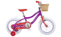 Детский велосипед Schwinn ELM 14 + корзина (2021) (One size)