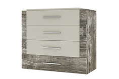 Комод Hoff 90х80,7х44,5 см, серый