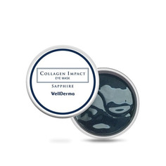 Омолаживающие патчи WellDerma Collagen Impact Sapphire Eye Mask с морским коллагеном