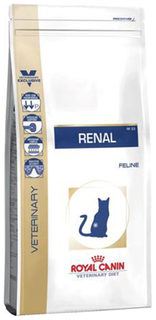 Сухой корм для кошек ROYAL CANIN Renal, при заболевании почек, птица, 0,5кг