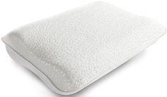 Подушка ортопедическая MagicSleep Мемо Люкс 50 х35 х12/14 см трикотаж белый
