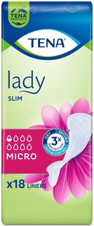 TENA Lady Урологические прокладки Слим Микро 18 шт