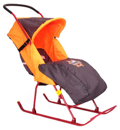 Санки-коляска Тяни-толкай №11 Черный