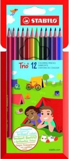 Набор цветных карандашей Stabilo Trio 12 цветов