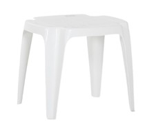 Стол для дачи Progarden Calypso white 42x38x37 см