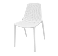 Стул для дачи Metro professional 652866 white 56х47х79 см