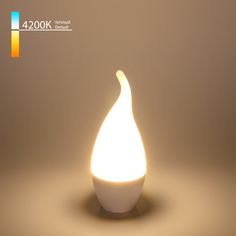 Светодиодная лампа Elektrostandard "Свеча на ветру" CA37 6W 4200K E14 BLE1419