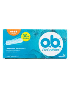 Тампоны o.b. ProComfort Super 32шт