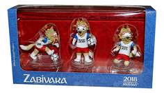FIFA-2018 фигурки Zabivaka set №1(standard)6 см 3 шт в подарочной коробке