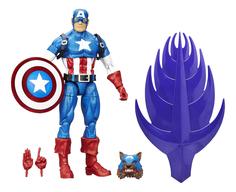 Коллекционная фигурка Marvel Legends Series 6 Капитан Америка 15 см B6355 B6394