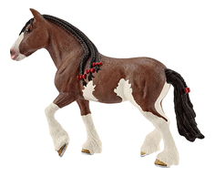 Фигурка лошадки Schleich Клейдесдальская лошадь 13809