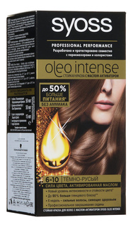 Стойкая краска для волос Syoss Oleo Intense, 6-10 115 мл