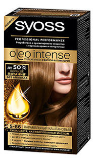 Стойкая краска для волос Syoss Oleo Intense, 5-86 115 мл