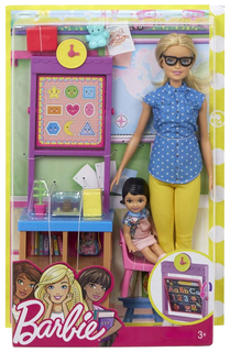 Игровой набор Barbie Учитель Блондинка DHB63 FJB29