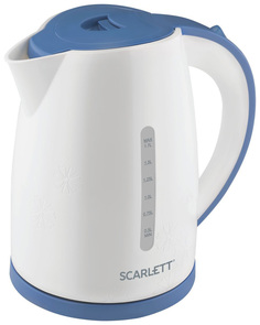 Чайник электрический Scarlett SC-EK18P44 White/Blue