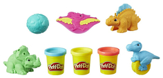 Набор для лепки из пластилина Play-Doh Hasbro Малыши-Динозаврики