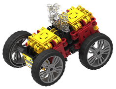 Развивающий конструктор Clicformers Speed Wheel Set 34 детали, арт. 803001
