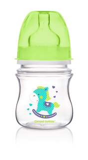 Бутылочка Canpol EasyStart Toys 0+ 120 мл 35/220 зеленый