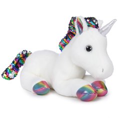 Мягкая игрушка Aurora Единорог разноцветный 30 см