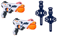 Hasbro Nerf E2281 Нерф Игровой набор 2 бластера с аксессуарами Лазер Опс Альфапоинт