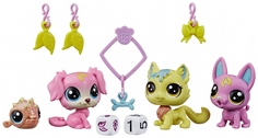 Игровой набор littlest pet shop мультипак петы с предсказанием
