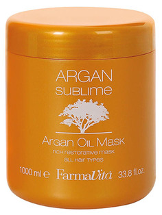 Маска для волос с аргановым маслом FarmaVita Argan Sublime 1000 мл
