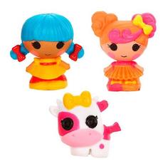 Lalaloopsy tinies 534204 лалалупси малютки уп-ка из 3 шт.- амазонка, корова, конфетка